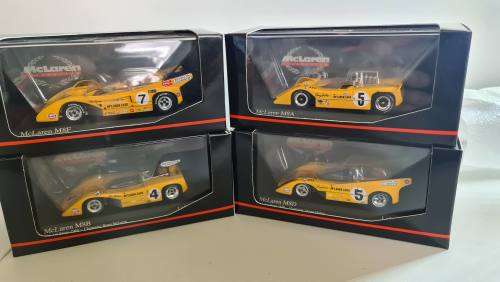 Paul`s Model Art Minichamps 1:43rd Can Am Series M8A M8B M8D M8F