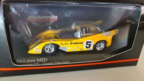 Paul`s Model Art Minichamps 1:43rd Can Am Series M8A M8B M8D M8F