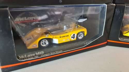 Paul`s Model Art Minichamps 1:43rd Can Am Series M8A M8B M8D M8F