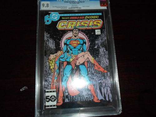 Crisis on Infinite Earths #7 CGC 9.8 Damaged