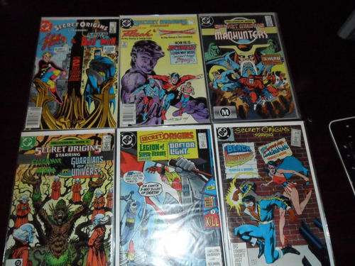 Secret Origins Comics : Lot of 11 Books