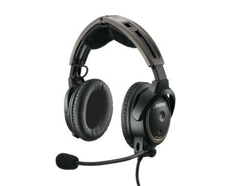 Bose A20 Aviation Headset For Helicopter (Bluetooth, Battery Power, U174 Connector, Straight Cord)
