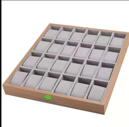 display box wooden 24 grid