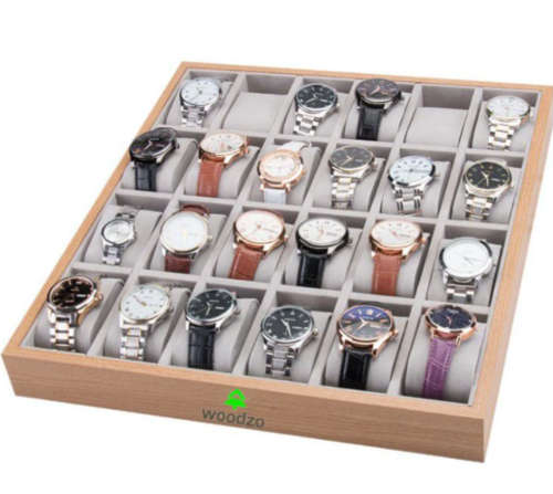 display box wooden 24 grid