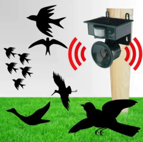 Solar Pest Repeller With Motion Detector