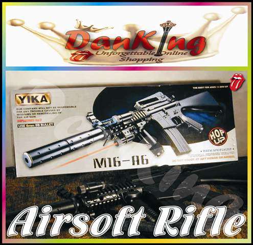 M16 - A6  Air Sport Gun with Infra & Spotlight (Ages 18 & Up)