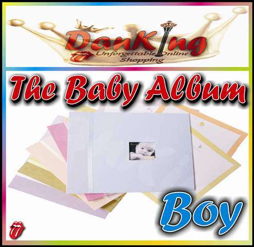 200 Photo Baby Boy Album - Very unique to BOB!!!