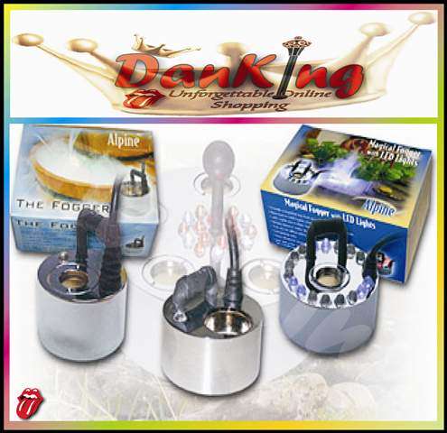 LED Light Fountain Mist Maker - Humidifier!!!