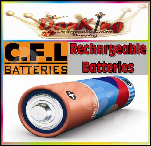 AAA Rechargeable Ni-MH Batteries - High Capacity