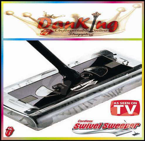 Cordless Swivel Sweeper - Bye Bye Broom!!
