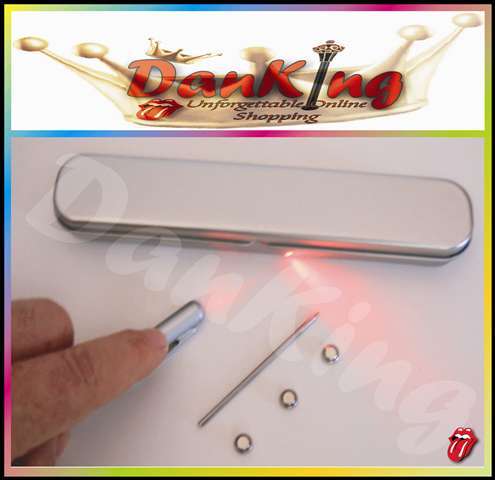 Multi Function Stainless Steel Laser Pen!!!