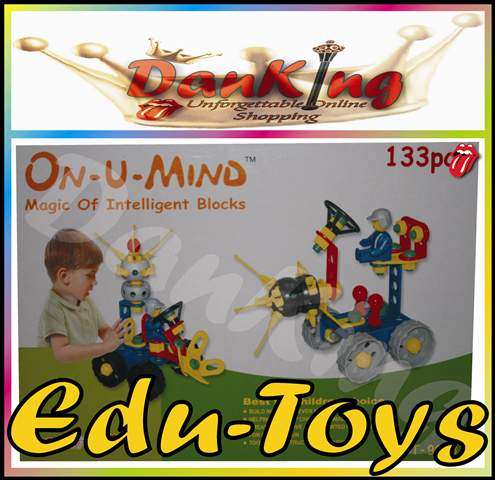 133Pcs Intelligent Blocks - Give your Child a Head Start in Life!!!