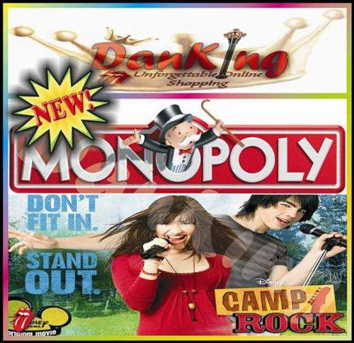 Camp Rock Monopoly Junior for the Kids!!!