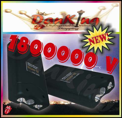Smallest 1 800 000 Volt Stun Gun (Rechargeable)!!!