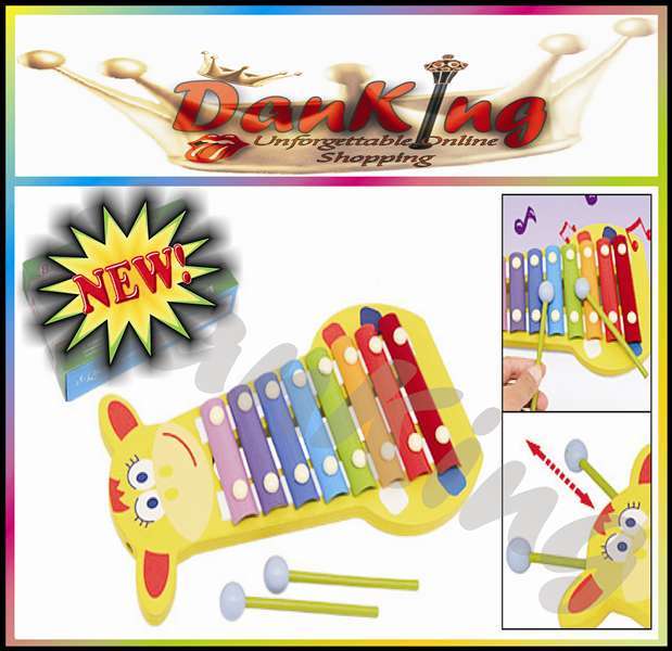 Wooden Xylophone - Musical instrument for the little one !!!