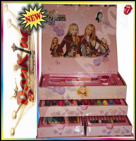 Deluxe 54 Piece Art Set - Hannah Montana ** New **