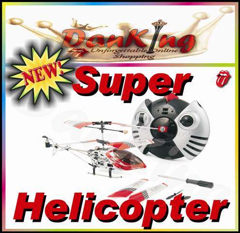 ** Metal ** 3 Channel R/C AirCraft  ( V-Max Hypersonic Metal Copter ) !!!