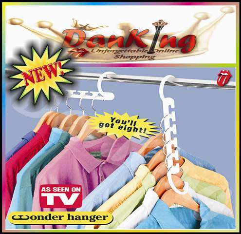 8 Pack Wonder Hanger !!! ** As seen on TV **