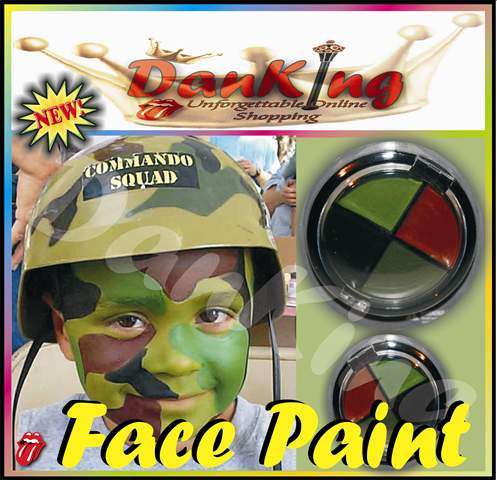 Camou Face Paint - For the Paintball Parties !!!