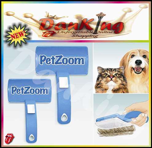 Pet Zoom - Self Cleaning Grooming Brush !!!