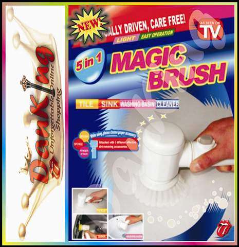 Magic Brush - No more scrubbing, it does it for you !!!