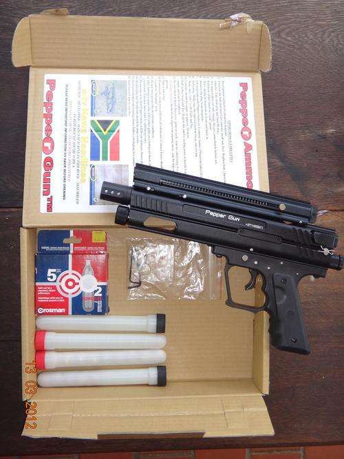 Pepper Gun - Self defence and security weapon