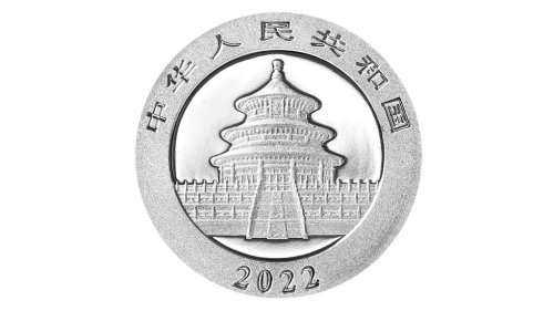 2022 1 Oz Chinese Panda in Capsule