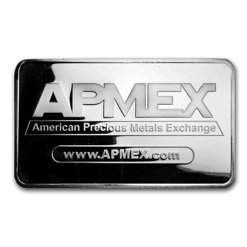 10 Oz Apmex Silver Bar
