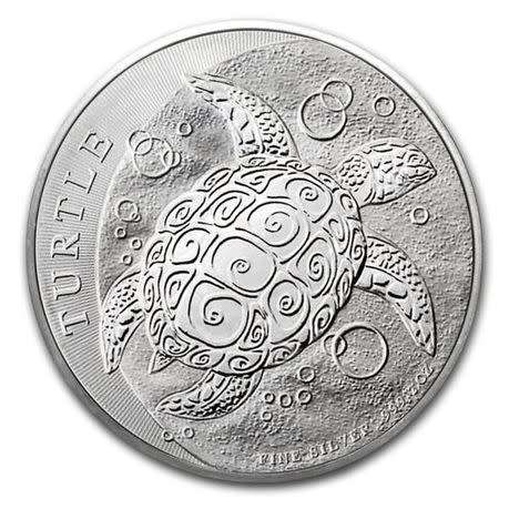 2021 1 Oz Niue Turtles Silver Bullion