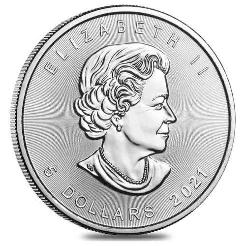 1 Oz Canadian Maple Leaf Silver Billion