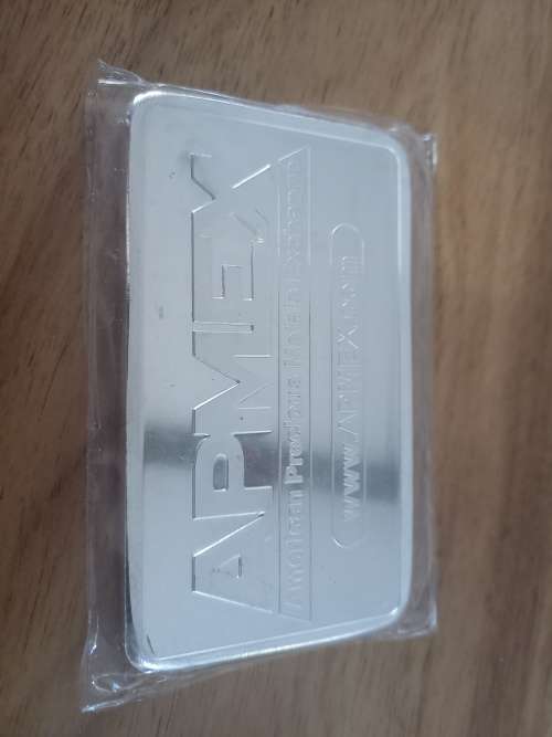 10 Oz Apmex Silver Bar