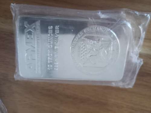 10 Oz Apmex Silver Bar