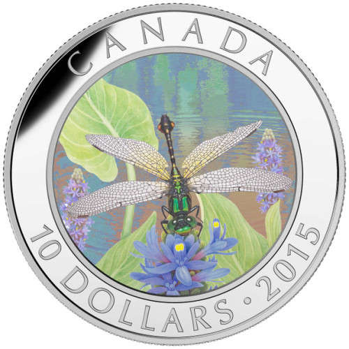 2015 $10 Fine Silver Coin Pygmy Snaketail