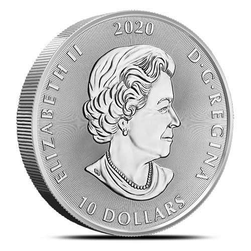 2020 2 Oz Canada Kraken Silver Coin