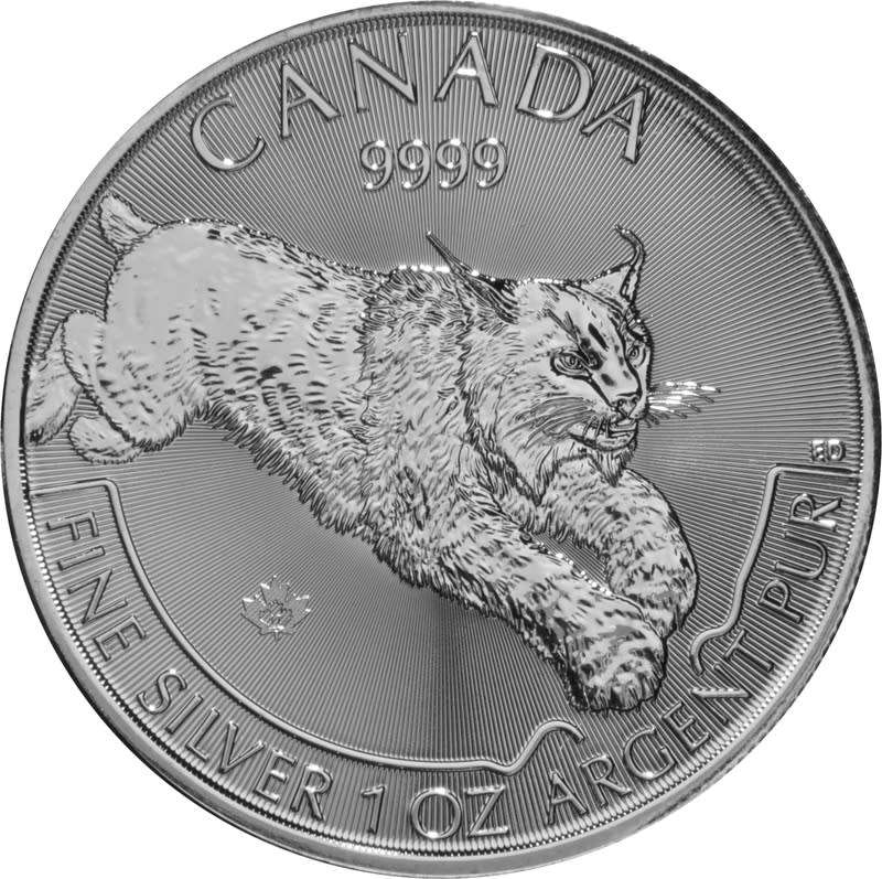 2017 Canadian Cougar Silver Coin Predator Series