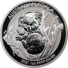 2021 1 Oz Australian Koala Silver