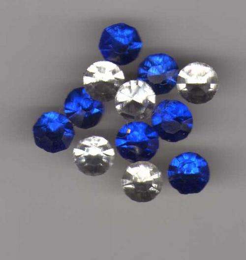 Lot CZ Simulated Gems Sapphire and Diamonds 13 Pieces in Lot 3mm 1.90 ct