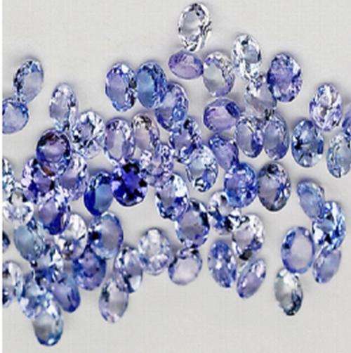 2ct Tanzanite Rounds 1.5mm-2mm Ap- 50 peices in Lot