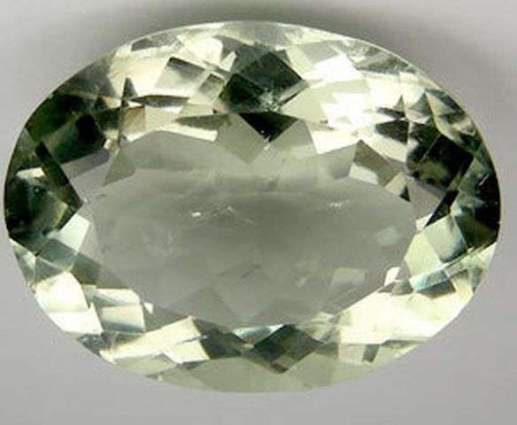 Light Green /Lemon Quartz 3.30 ct  AA Grade Oval 10mmx8mm