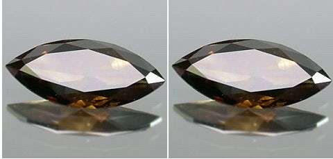Smokey Quartz AA Grade Oval  6.08 ct Marquise Cut Pair