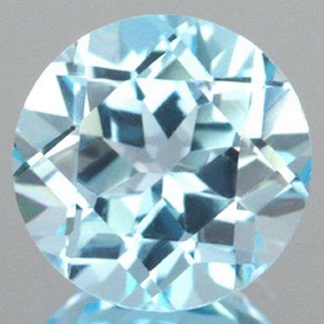 AA Grade Top Topaz Round 2.29 ct 8mm