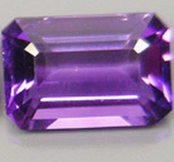 Top AA 1.20 ct Octagon Cut Amethyst 7mmx5mm