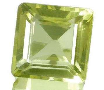 Lemon Quartz AA Grade 3.20 ct 9mm Square