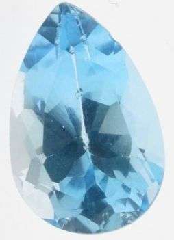 AA Grade Top Topaz Pear 2 ct 10mmx6mm