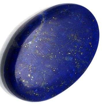 Lapis Lazuli Cab Oval Shape 64 ct 40mmx25mm
