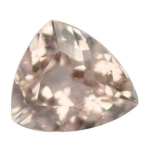 AA Grade Trillion Cut Morganite 1.36ct