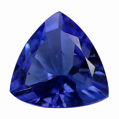 AA Grade Tanzanite Trillion 0.89 ct 7.13mmx7.02mmx3.13mm