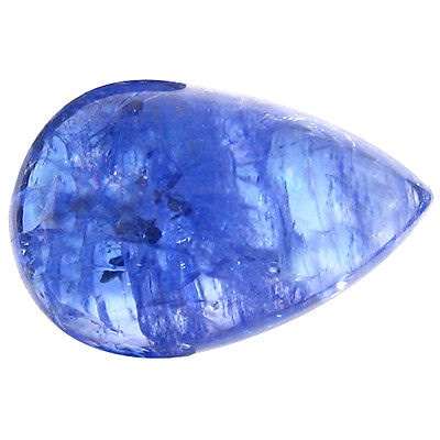 Tanzanite AA grade Pear cab 4.19 ct. 12mm x 8mm x 4 mm