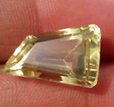 Green Lemon Quartz AA Grade Fancy Cut 5.10 ct  10mmx5mm