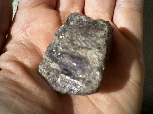 Certified Tanzanite  215 ct  Top AA Rough Mineral Speciman